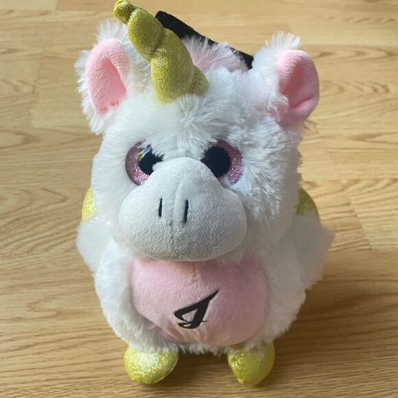 NEW Unicorn Graduation Stuffed Animal - Picture 1 of 6